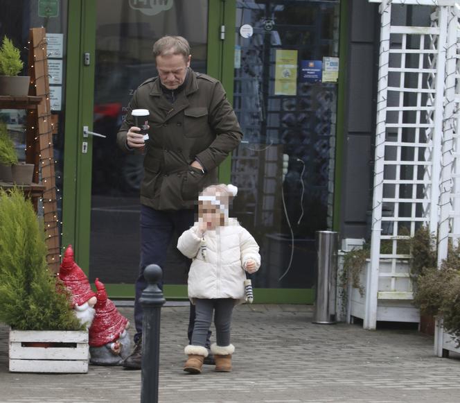Donald Tusk spędził weekend z wnuczką