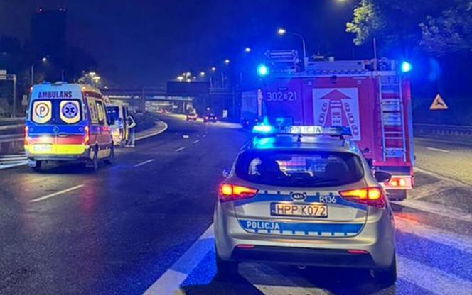 Tragiczny wypadek BMW w Katowicach. Jest ofiara śmiertelna