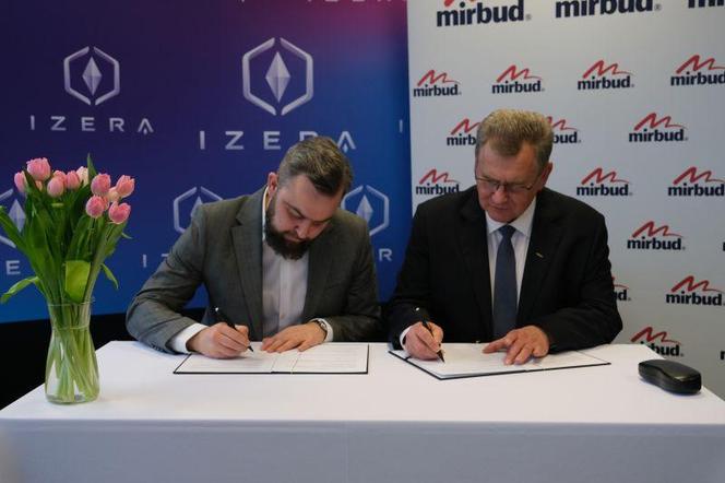 Podpisanie listu intencyjnego w sprawie budowy fabryki Izery