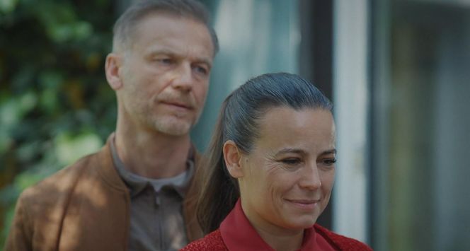 M jak miłość odc. 1881. Magda (Anna Mucha), Andrzej Budzyński (Krystian Wieczorek)