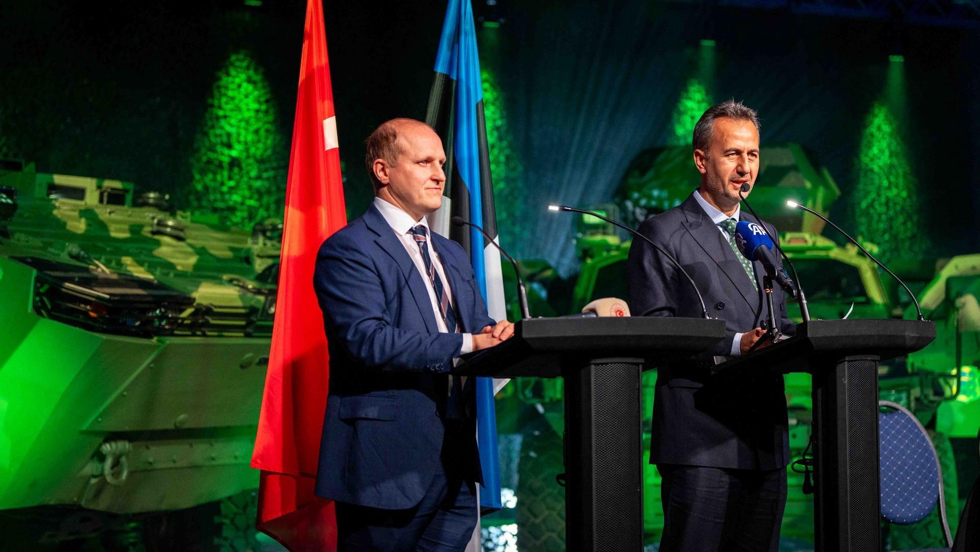 Tureckie pojazdy dla Estonii