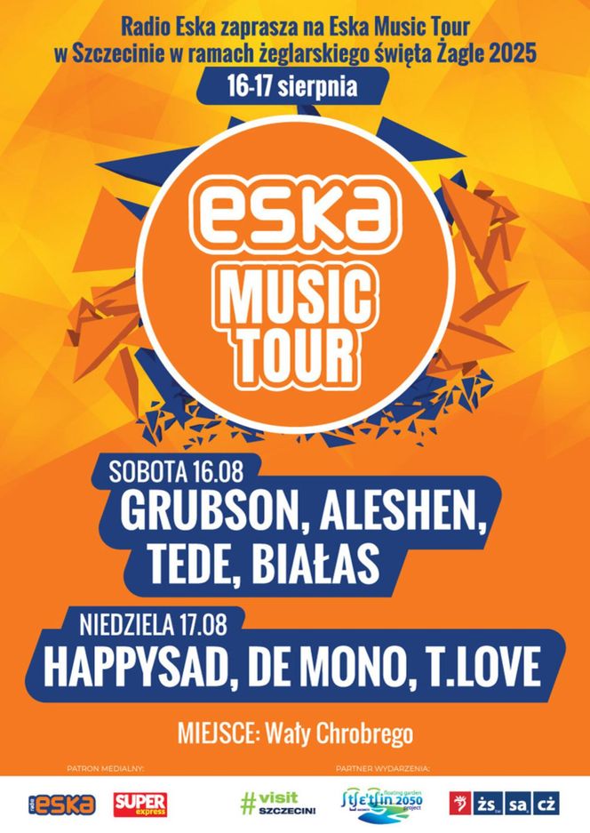 Żagle 2025 ESKA Music Tour