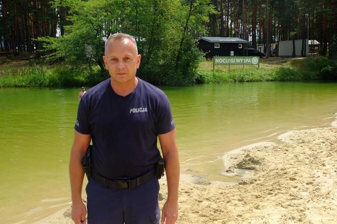Policjant-bohater z Lubelszczyzny uratował kobietę