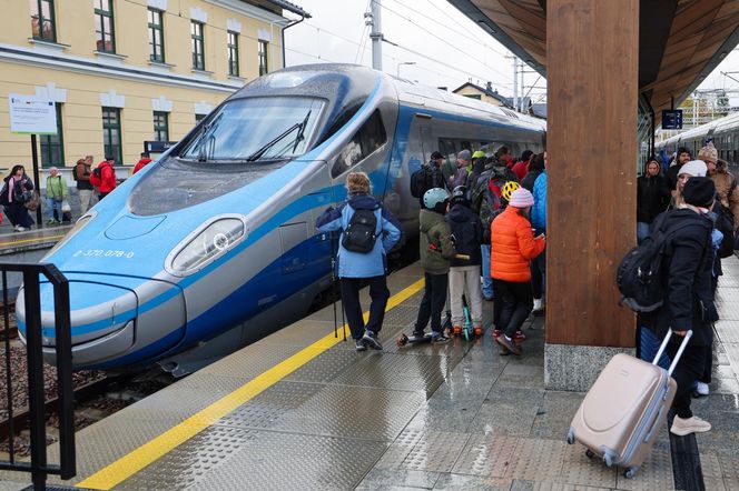 Pierwsze Pendolino w Zakopanem