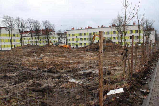 Parking na osiedlu Wieczorka