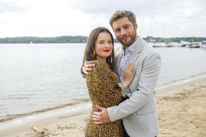 Na Wspólnej odc. 3199. Kasia (Julia Chatys), Bruno (Dawid Czupryński)
