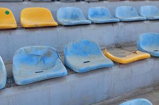 Sektor gości po meczu ZOOleszcz GKM Grudziądz - For Nature Solutions KS Apator Toruń