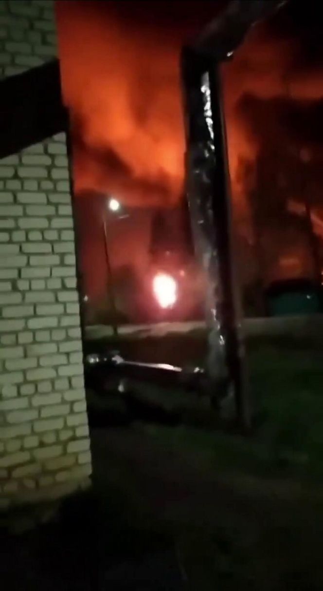 Eksplozje po ataku ukraińskich dronów na Smoleńsk