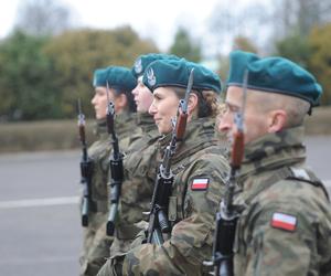 Ochotnicy złożyli przysięgę wojskową