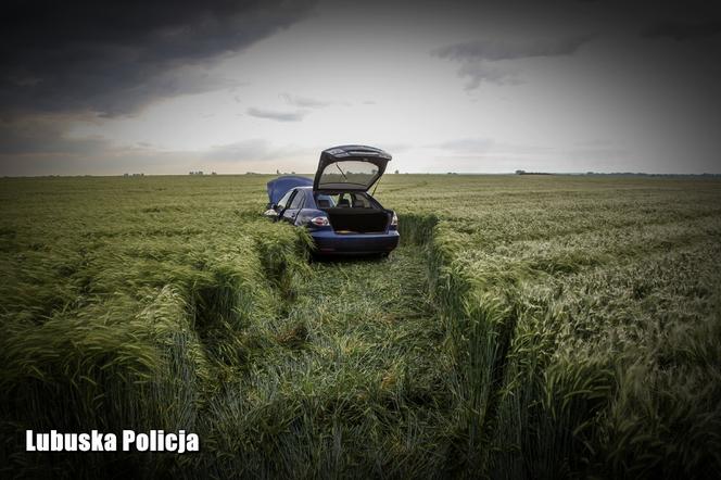 Policyjny pościg za samochodem w Starych Drzewcach. Padły strzały 