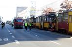 Zderzenie tramwajów w Al. Jerozolimskich