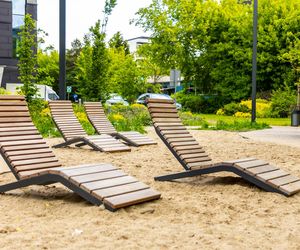 Park linearny przy ul. Suwak w Warszawie