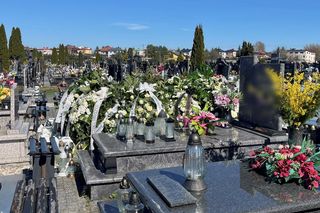 Grób 18-letniego Filipa, który zginął w tragicznym wypadku w Chełmie