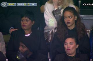 Rihanna na meczu PSG