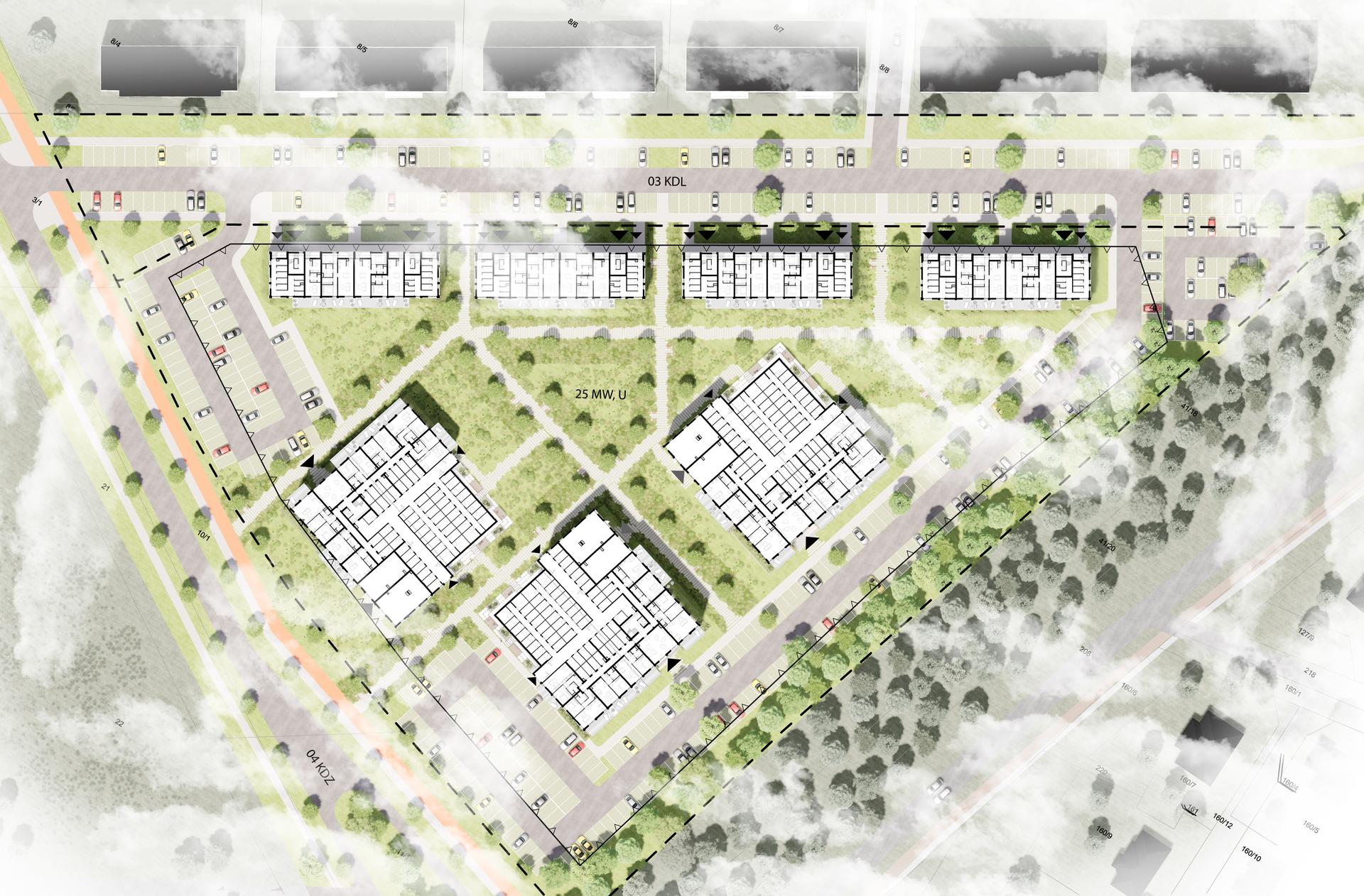 Osiedla TBS w Stargardzie według Urban Climate Architects 