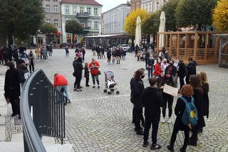 Idą lwice na ulice. Mieszkańcy Leszna znów protestują