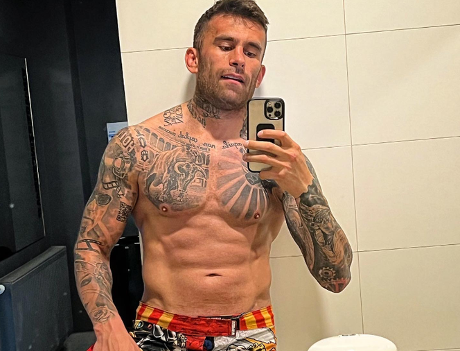 Arkadiusz Tańcula w młodości