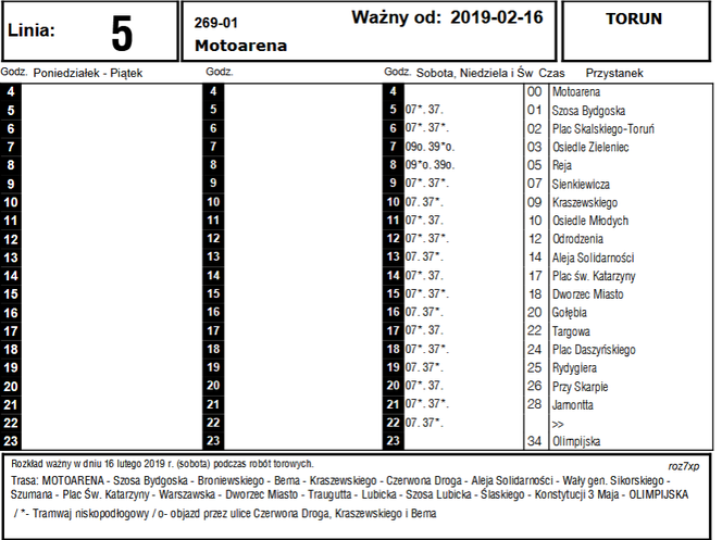 Roboty torowe na ul. Broniewskiego. W sobotę kolejne zmiany w kursowaniu tramwajów