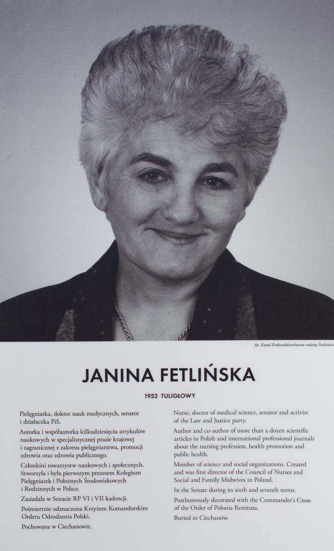 Janina Fetlińska, senator
