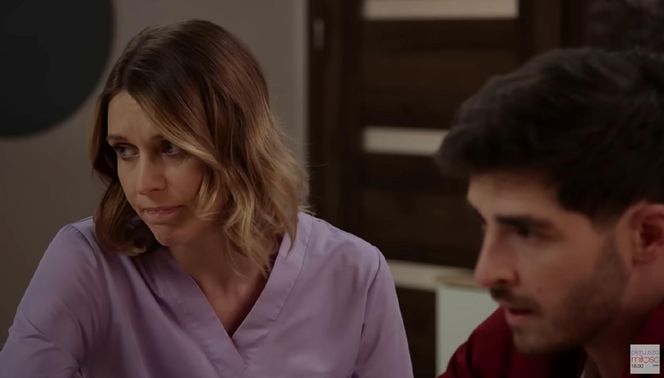 Pierwsza miłość odc. 4024. Kacper (Damian Kulec), Maja Łapacz (Julia Kamińska)