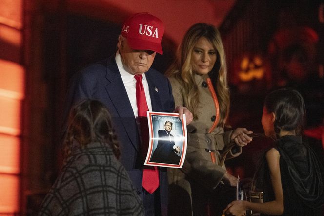 Tłumy na zabawie w Białym Domu. Tak Trump świętował Halloween
