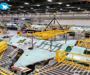 Pierwszy fiński F-35 na linii montażowej
