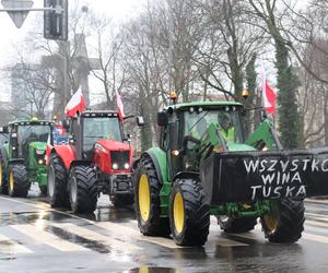 Protest rolników w Poznaniu 