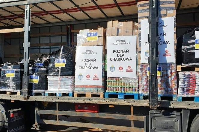 To nie pierwsza pomoc humanitarna dla ukraińskiego miasta - Poznań już wcześniej wysyłał ciężarówki do Charkowa