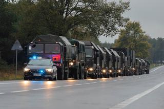Utrudnienia na trasie Olsztyn-Orzysz. Krajową 16 przejedzie kilkadziesiąt pojazdów wojskowych