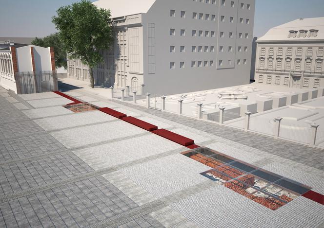 Mur sprzed 600 lat już niedługo będzie można podziwiać na Zamkowej