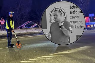 Nie żyje Piotr Miernecki. Zginął w wypadku ambulansu na Mazowszu. Odpoczywaj drogi kolego