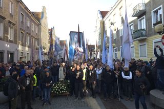 Procesja różańcowa w Olsztynie 