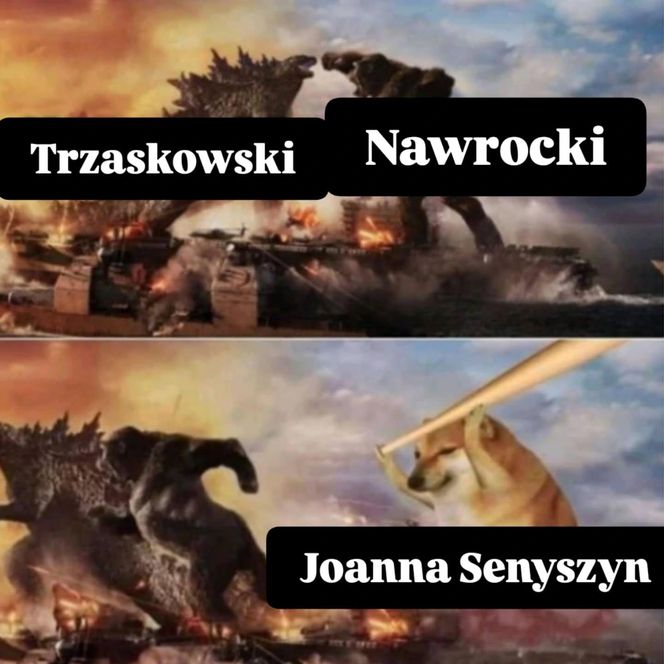 Joanna Senyszyn jak "imperatorka". Memy zalewają internet