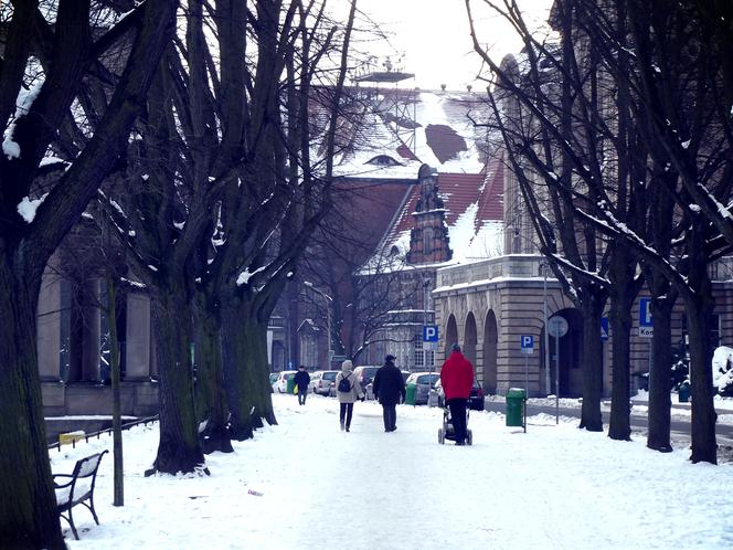 Zima w Szczecinie