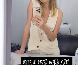 Barwy szczęścia nowy sezon. Dominika (Karolina Chapko) na planie