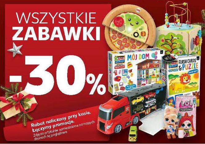 Za wszystkie zabawki zapłacimy 30 proc taniej ale tylko w sobotę19.12 i niedzielę 20.12