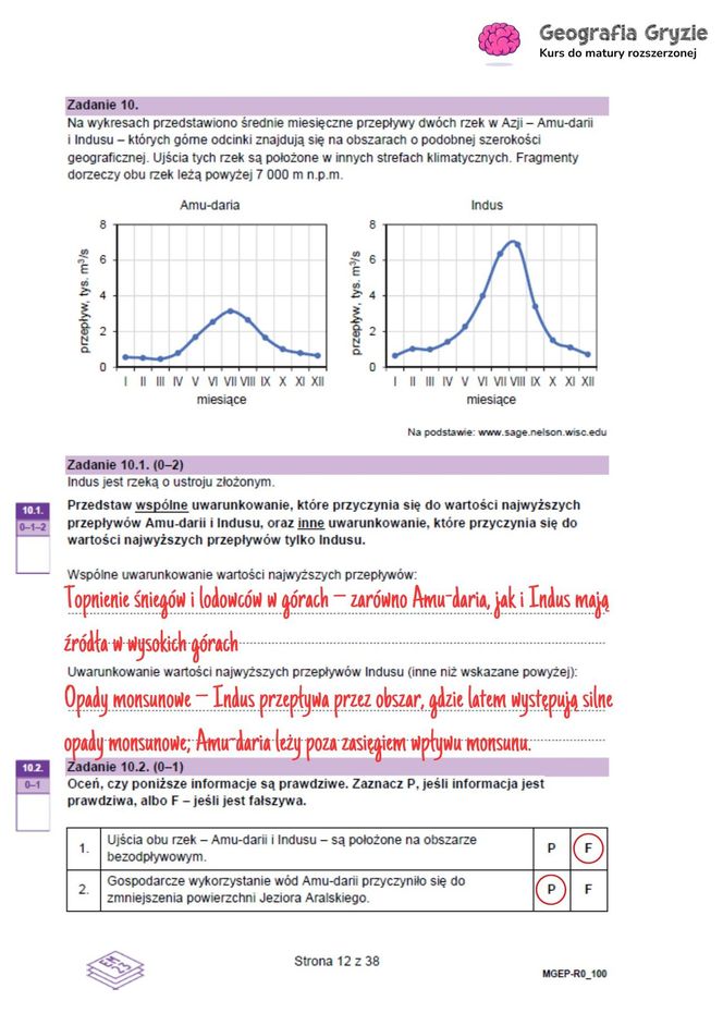 Matura 2025 geografia rozszerzona - wszystkie odpowiedzi 