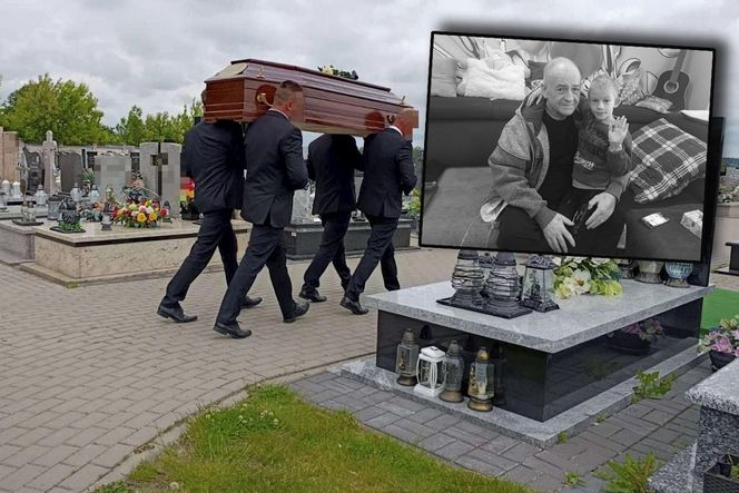Pogrzeb pana Mikołaja z Siedlec. Do końca szukał rodziny dla 9-letniego syna. "Spełniłem swoje marzenie"