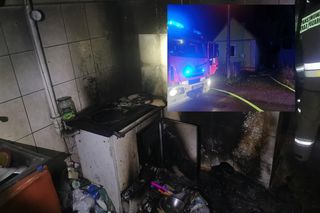 Pożar w Rudzie. Sześcioosobowa rodzina straciła dom