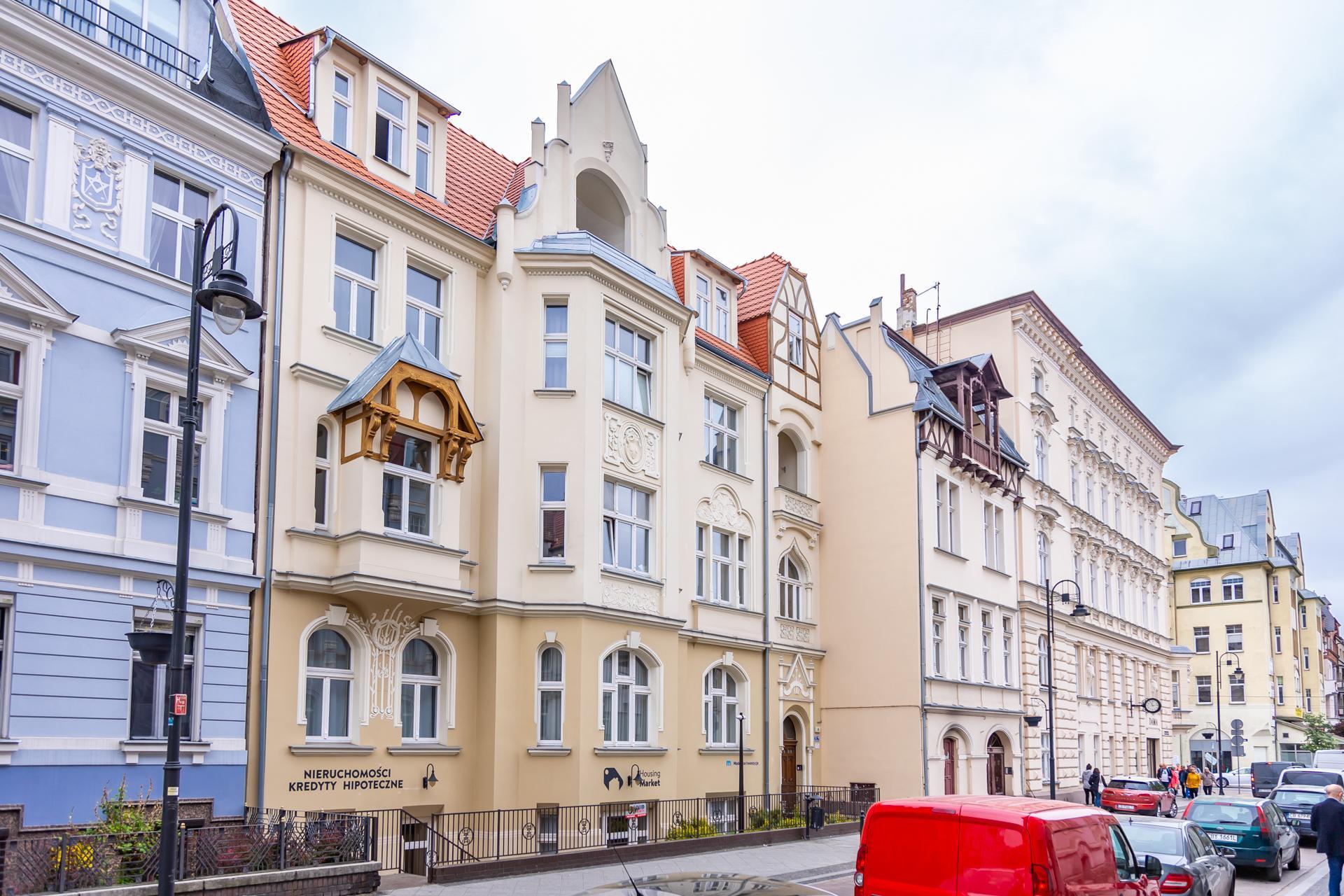 Kamienice przy ulicy Cieszkowskiego w Bydgoszczy