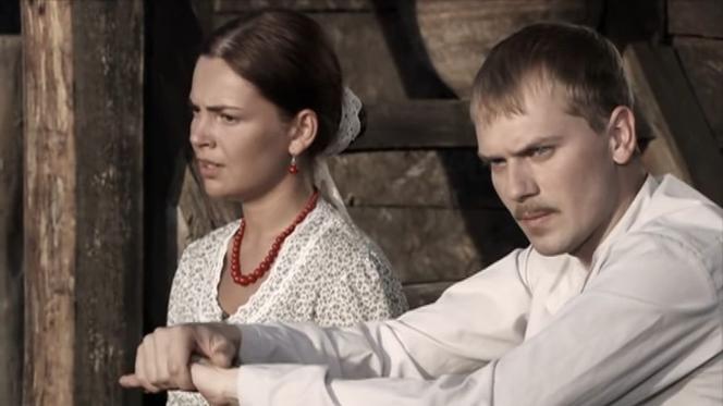Kozacka miłość odc. 9. Marysia Sotnyk (Zoryana Marchenko), Stiepan Gruszin (Viecheslav Drobinkov)