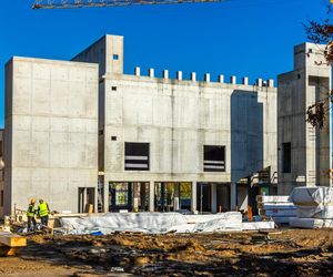 Budowa Kulturoteki w Wesołej w Warszawie