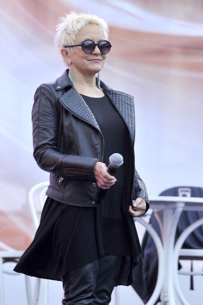 Małgorzata Ostrowska sama wypracowała swój niepodrabialny styl. Dosłownie!