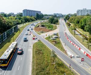 Opuszczona przebudowa Trasy Łazienkowskiej w Warszawie