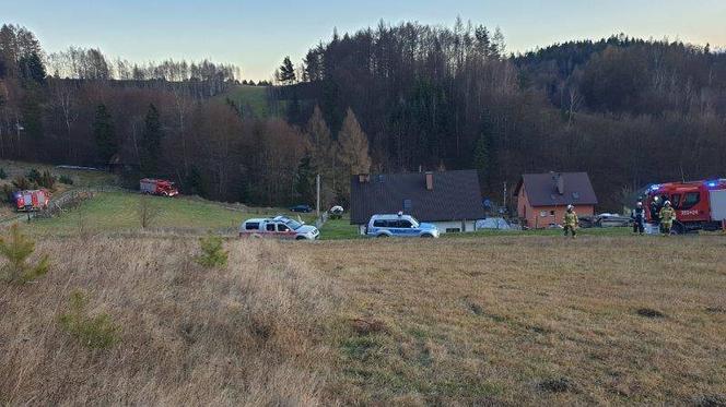 ŚMIERĆ mężczyzny przygniecionego przez ciągnik. DRAMAT w Żegiestowie
