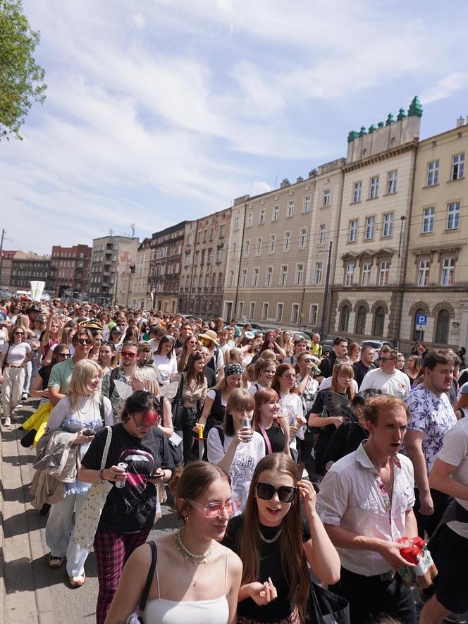 Juwenalia Śląskie 2024. Korowód przeszedł ulicami Katowic. Studenci mają klucze do miasta