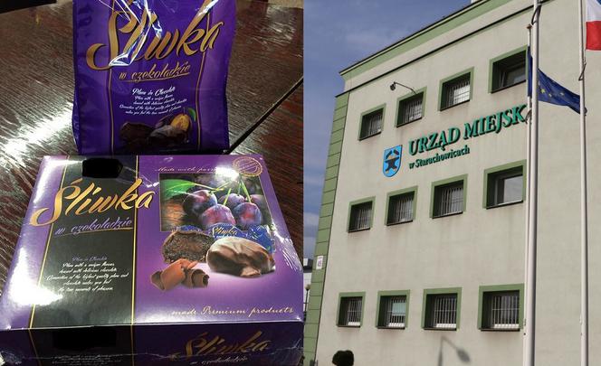 Słodkie życie starachowickich urzędników! 243 kg śliwki w czekoladzie w sześć lat