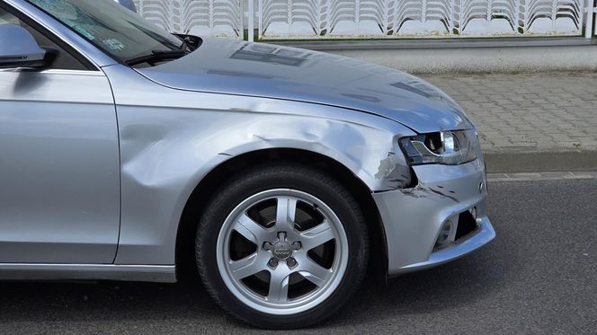 Samochód huknął w rowerzystkę! Kobieta nie przeżyła. Wszystko się nagrało