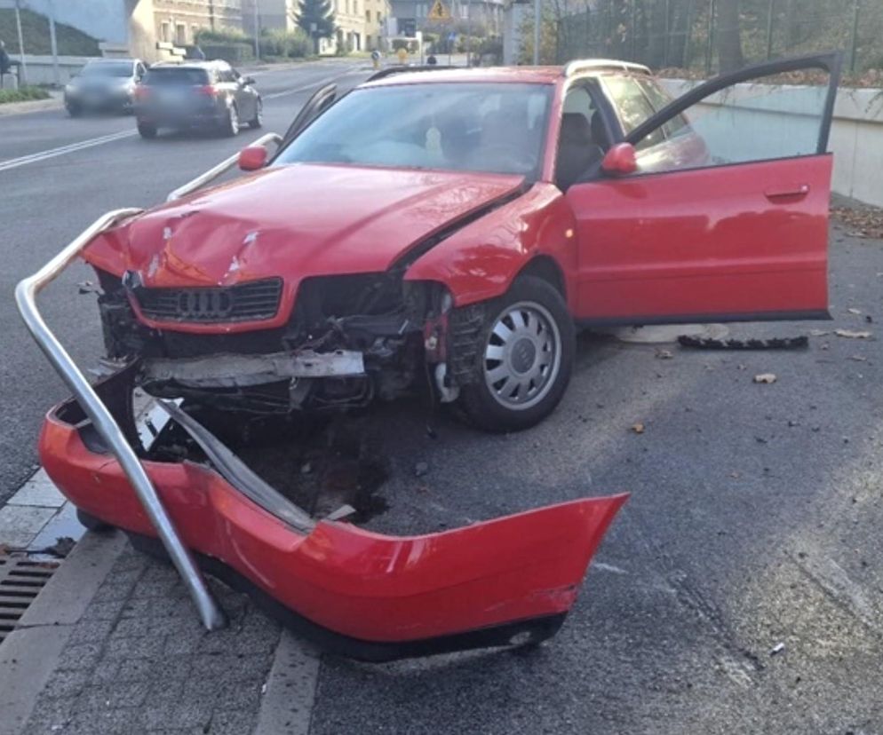 Wiózł córkę i uciekał przed policją 