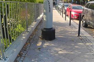 Tor przeszkód dla pieszych na Niebuszewie